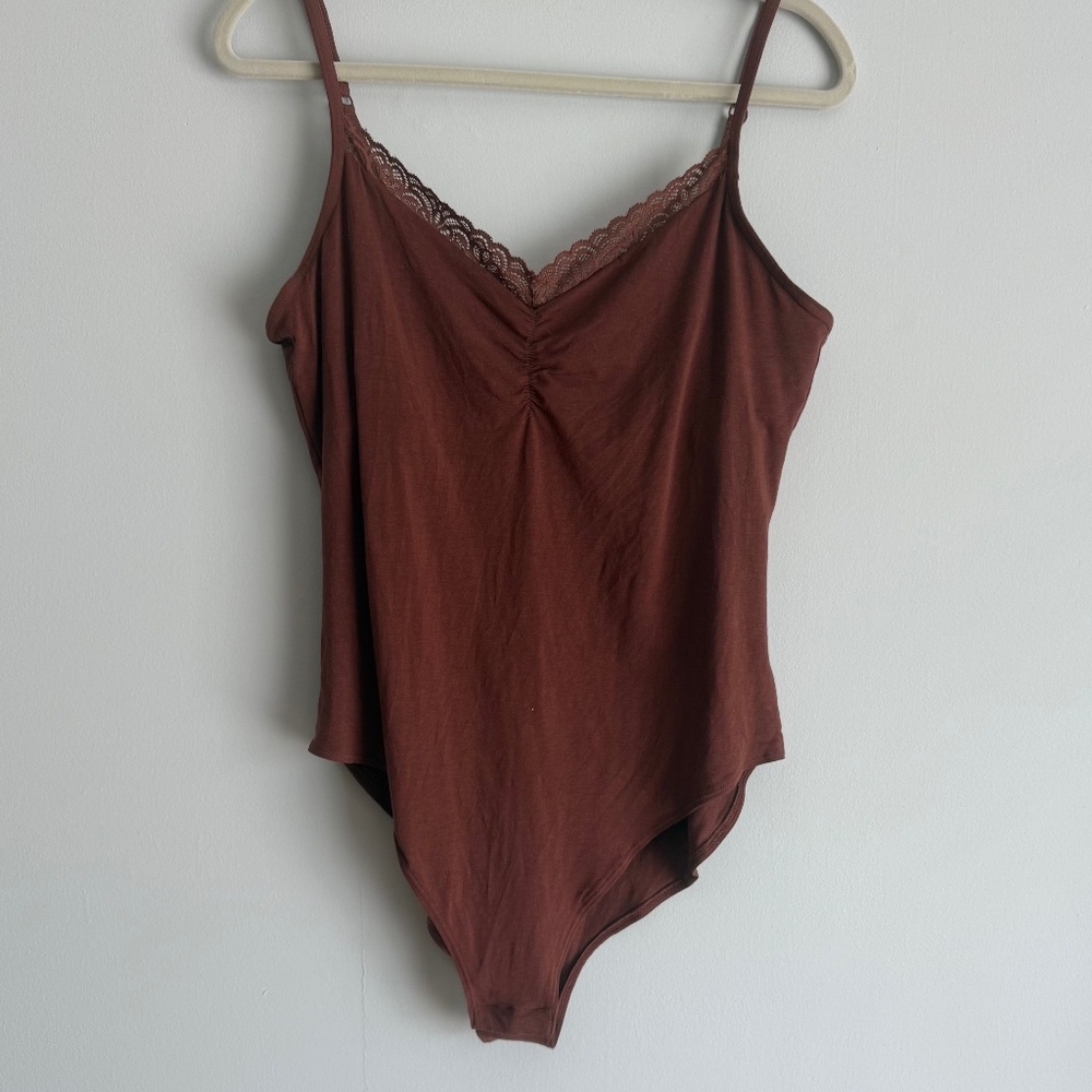Old Navy Maroon Bodysuit